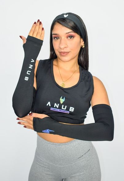 manga con guantes dama