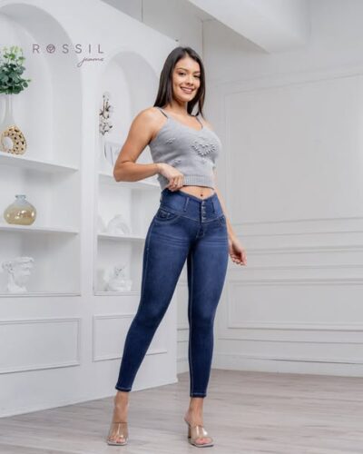 jeans 4 botones