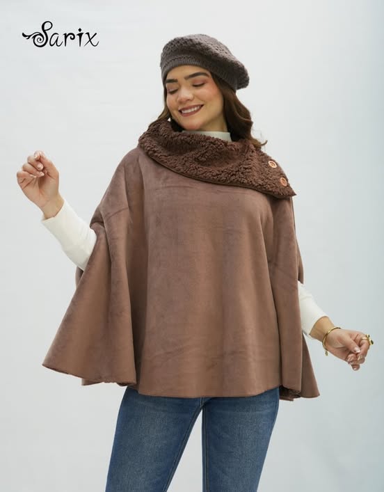 poncho botones la lado