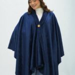 Poncho azul