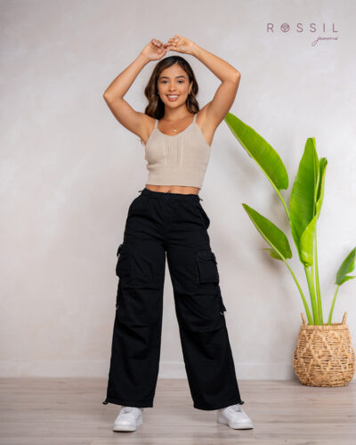 pantalones cargo mujer
