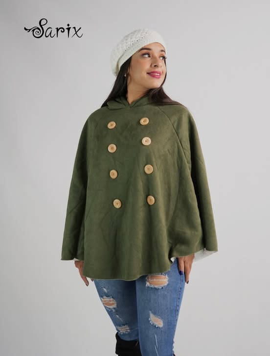 Poncho verde