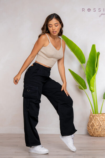 pantalones cargo mujer