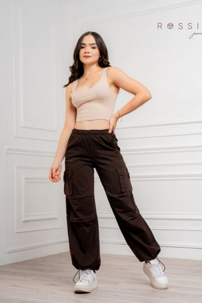 pantalones cargo mujer