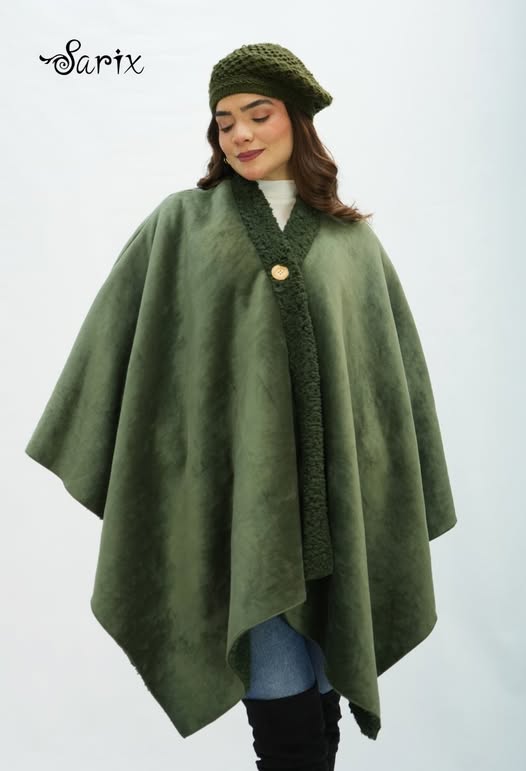 poncho verde