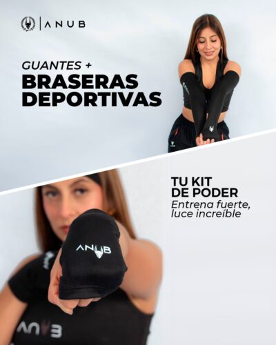muñequeras y braseras deportivas