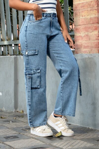 baggy cargo bolsillo