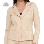 blazer color entero