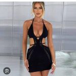 vestido tejido