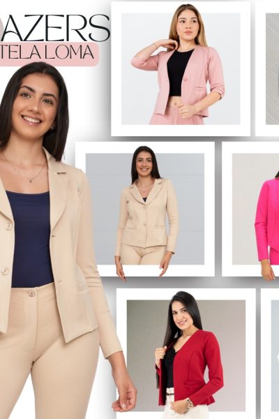 Blazer color entero