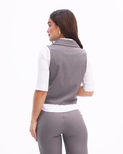 chaleco lino