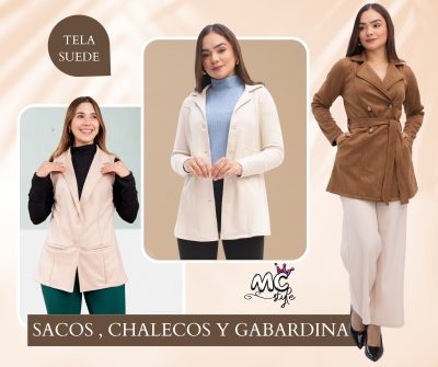prendas en suede